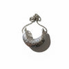 Mini Crescent Moon Brass Clutch