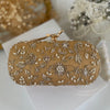 Gold Bird-Motifs Bridal Clutch
