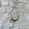 Mini Crescent Moon Brass Clutch