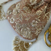 Mauve Bridal Potli Bag
