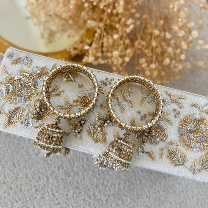 Champagne Bridal Kalira Set - Set of Two