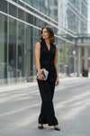 Black and White Statement Clutch