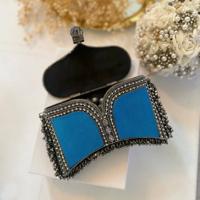 Royal Blue Statement Clutch