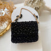 Black Mini Crystal Clutch