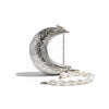 Mini Crescent Moon Brass Clutch