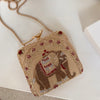 Mughal Inspired Raw Silk Clutch