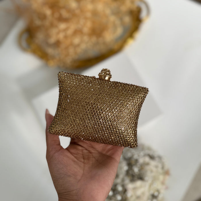 Rhinestone Mini Clutch: Mini Statement Clutch