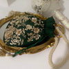 Bottle Green Bridal Potli Bag
