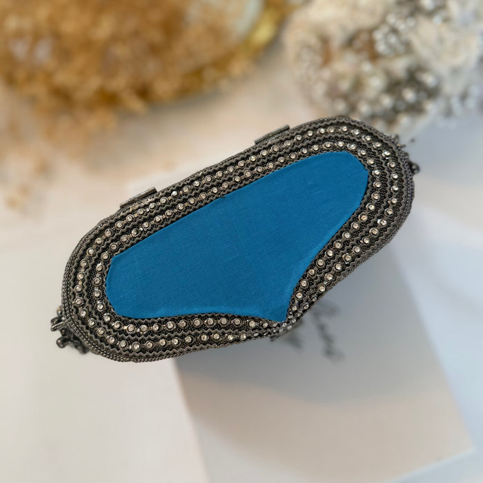 Royal Blue Statement Clutch