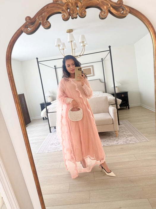 Beaded Bridal Top Handle Bag: Natural Tone Handmade Wedding Clutch