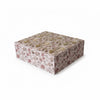Dusty Pink Floral Bridal Trousseau Box | Hand-Emroidered Keepsake Storage Box