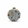Blue Round Shape Mini Clutch