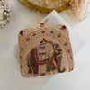 Mughal Inspired Raw Silk Clutch