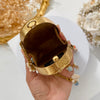 Mini Multi-Color Natural Gemstone Tear Drop Clutch
