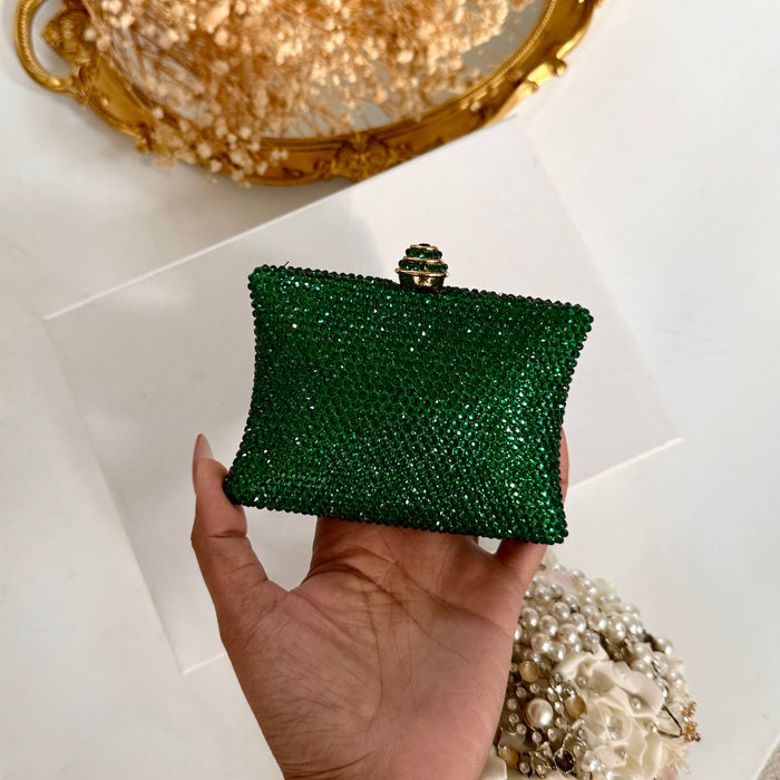 Rhinestone Mini Clutch: Mini Statement Clutch
