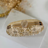 Handmade Gold Bridal Clutch