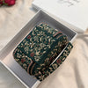 Embroidered Vanity Case Bag | Hand Embroidered Suede Bridal Bag