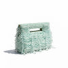 Mini Ocean Green Crystal Clutch
