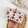 Gemstone Sangemarmar Brass Clutch