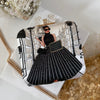Black and White Statement Clutch