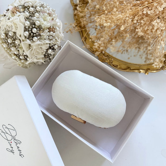 Ivory Wedding Clutch Bag