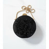 Black Round Shape Mini Clutch