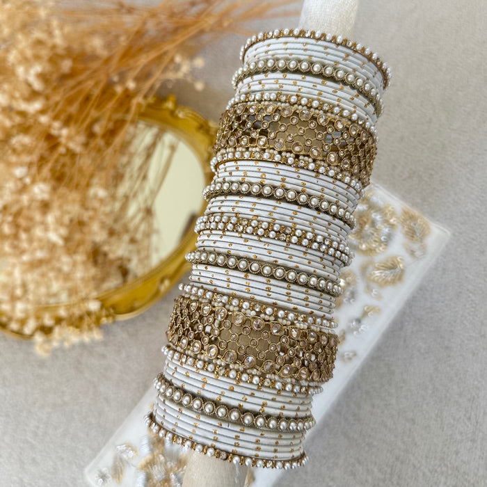 Champagne Bridal Kalira Set - Set of Two