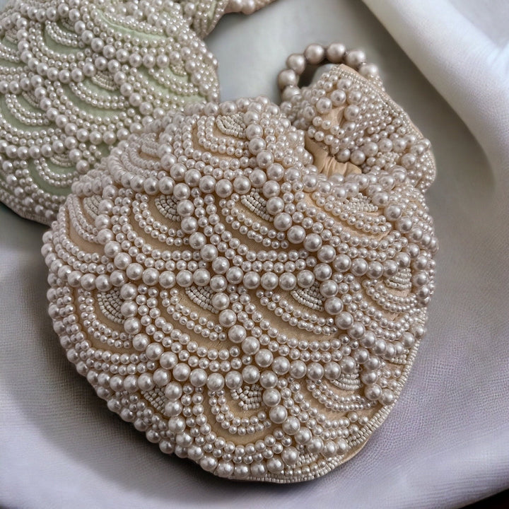 Handmade Beaded Bridal Potli Bag | Indian Pakistani Clutch