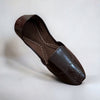 Dark Brown Cutwork Loafers