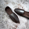 Dark Brown Cutwork Loafers