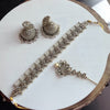 Gold Finish Indian Choker Set