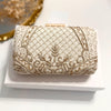 Ivory Beaded Bridal Clutch Elevate your bridal 