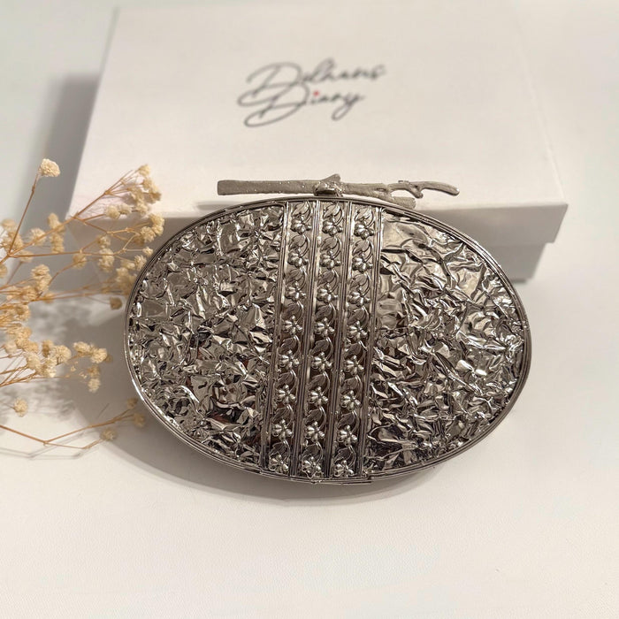 Crystal & Mother of Pearl Evening Bag