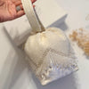 Ivory Crystal Bridal Potli Bag