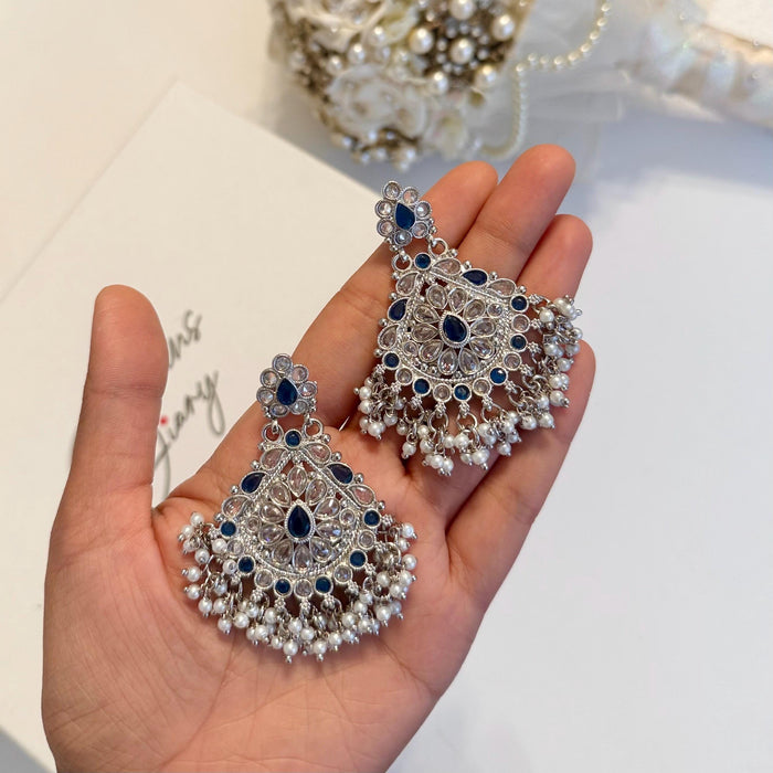 Multicolor Polki Earrings