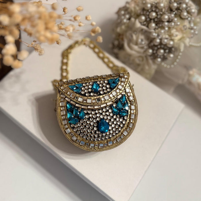 Mini Kundan Clutch